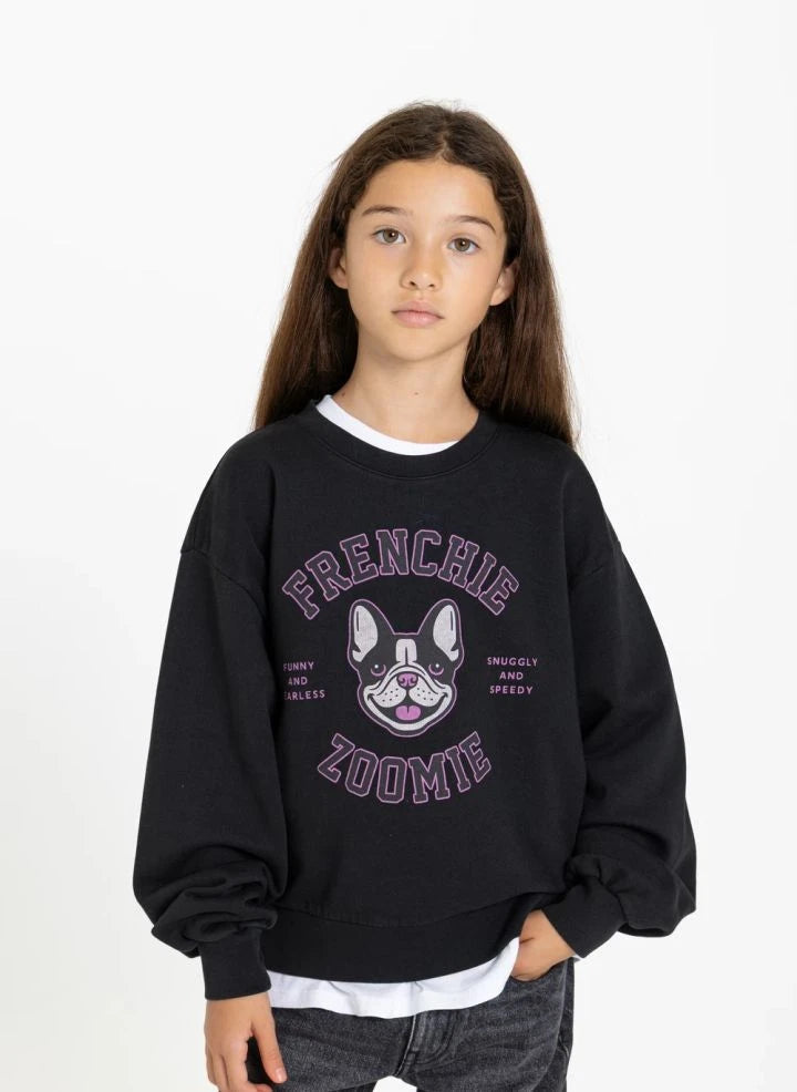 Finger in der Nase - Alma Sweatshirt | Schwarz