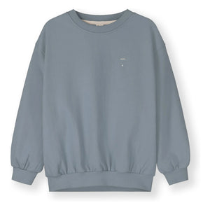 Gray Label - Oversize Sweatshirt aus Bio-Baumwolle | Eisblau