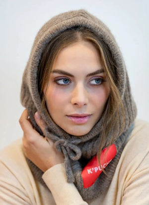 K'puche - Khira Alpakahoodie | Sand