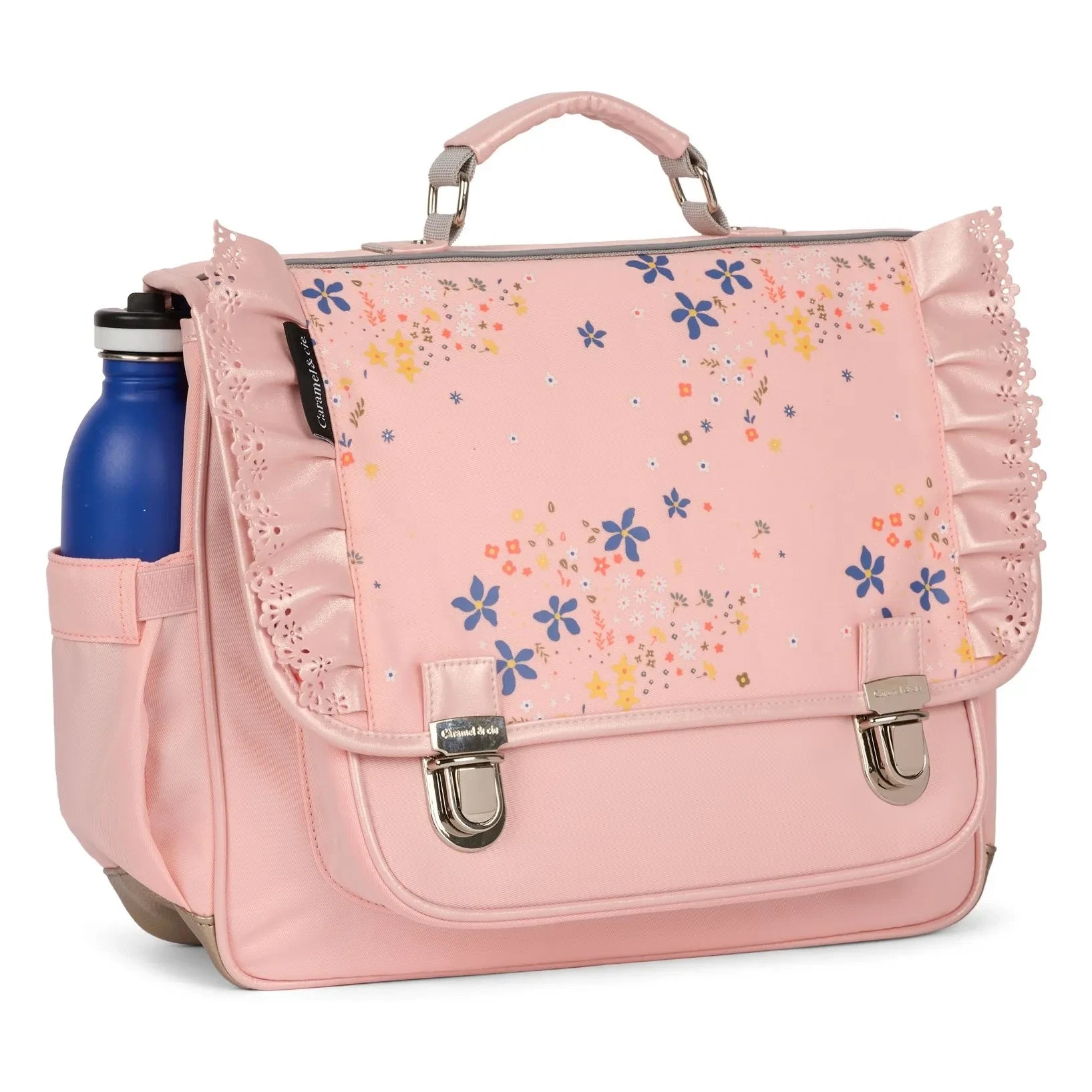 Caramel & Cie - Stella Umhängetasche mit Rüschen | Rosa