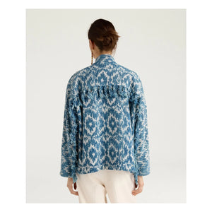Momoni - Halbbaumwolljacke | Blau