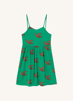 The Animals Observatory - Otter Birds Kleid | Grün
