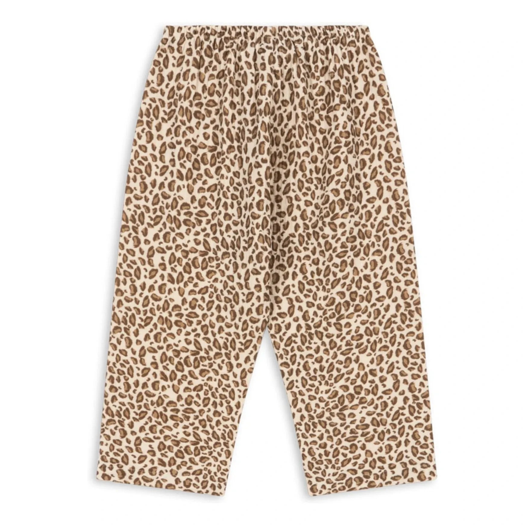 Konges Sløjd - Coco Leopard Hose aus Bio-Baumwolle | Braun