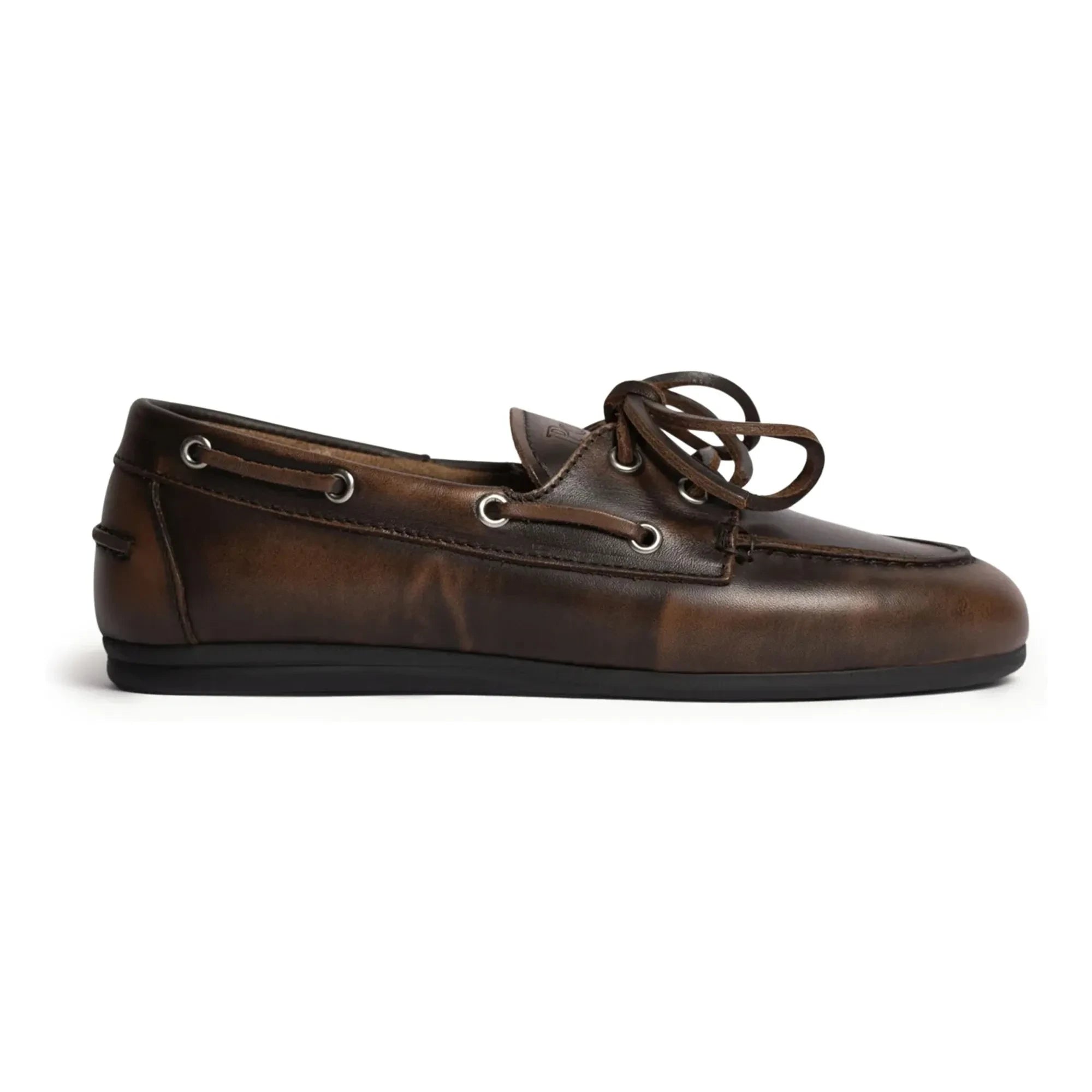 Posa - Leder Bootsschuhe | Braun