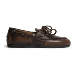 Posa - Leder Bootsschuhe | Braun