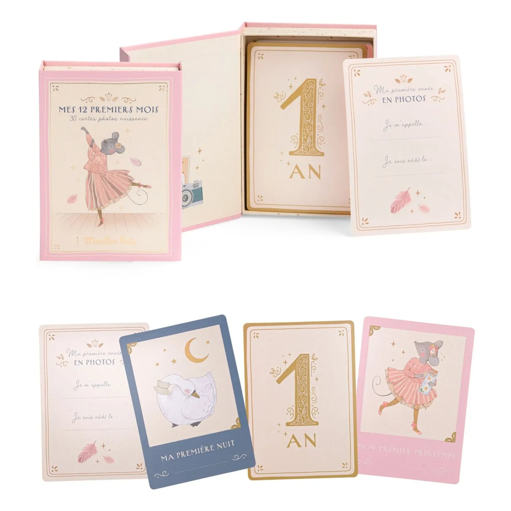 Moulin Roty - Step cards - La petite école de danse