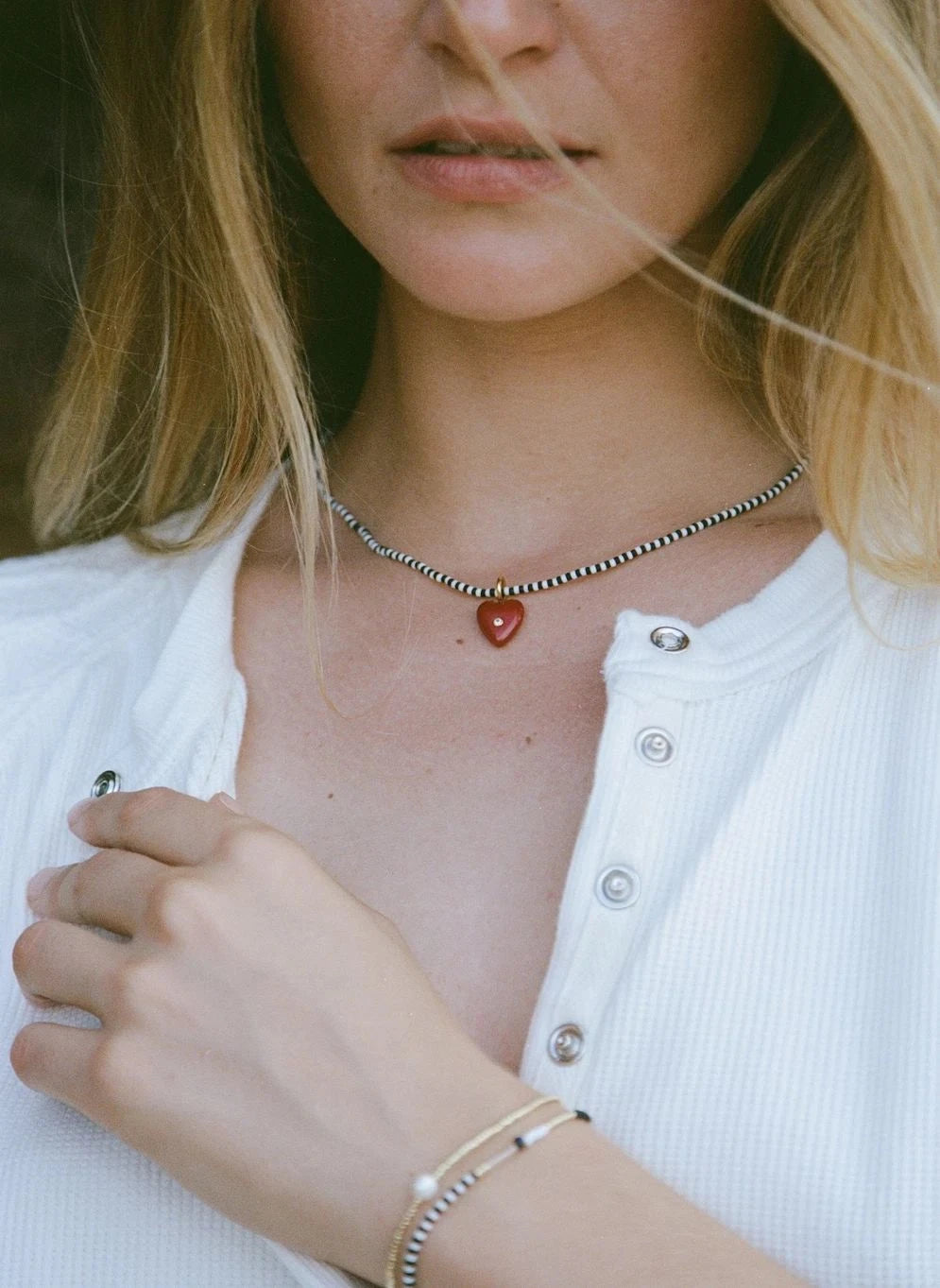 Anni Lu - Mess Armband | Weiß
