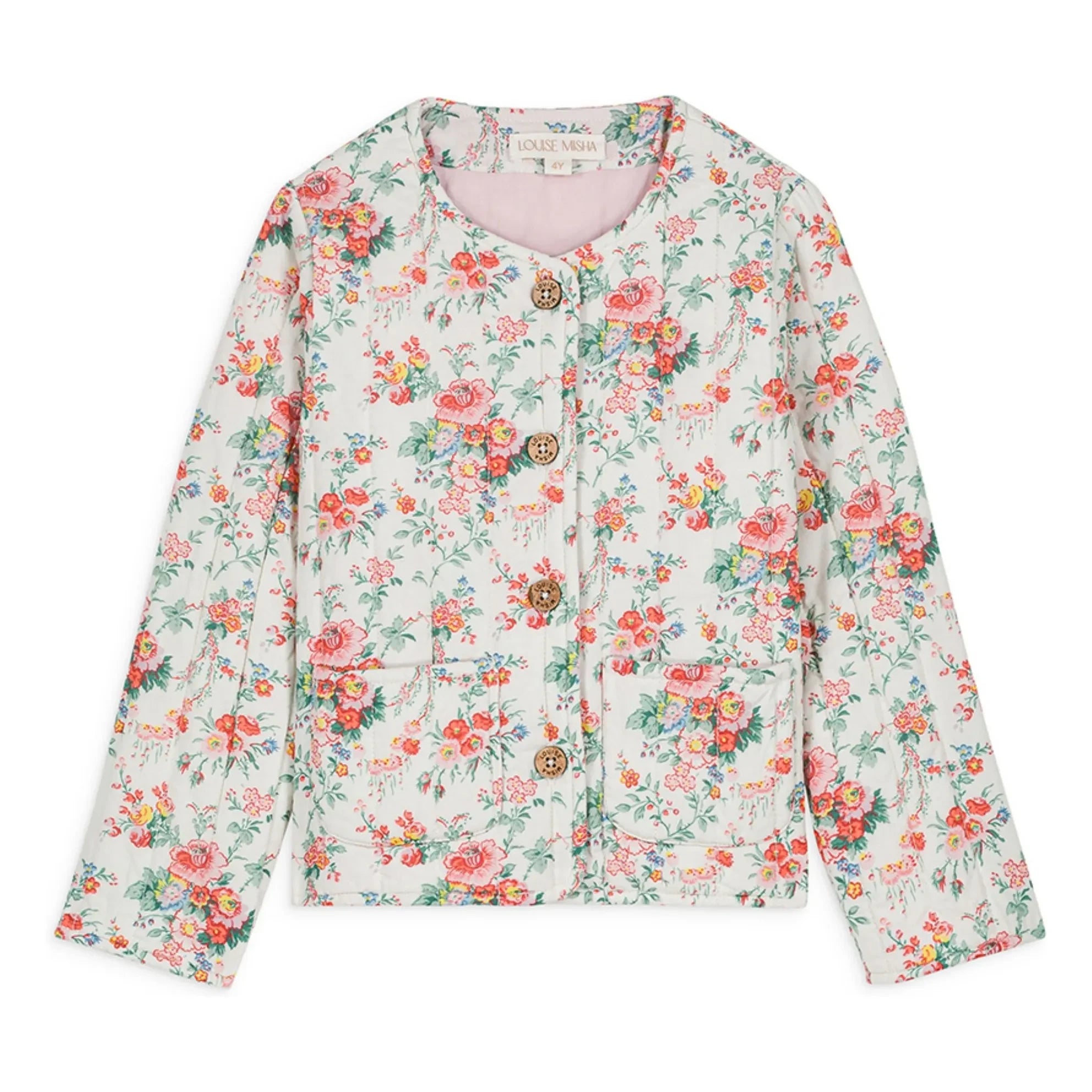 Louise Misha - Astrid Jacke aus Bio-Baumwolle | Creme