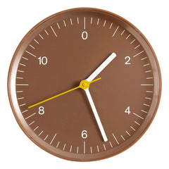 Hallo - Wanduhr, Japser Morrison | Braun
