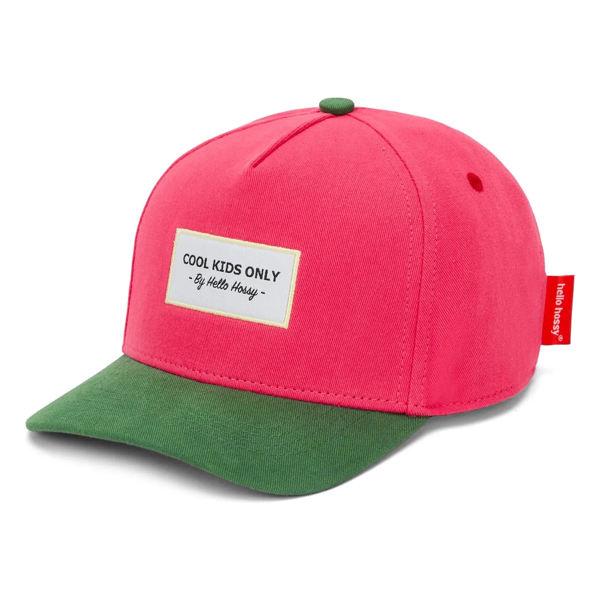 Hello Hossy - Organische Baumwoll-Kappe mit Mini-Schirm | Fuchsie