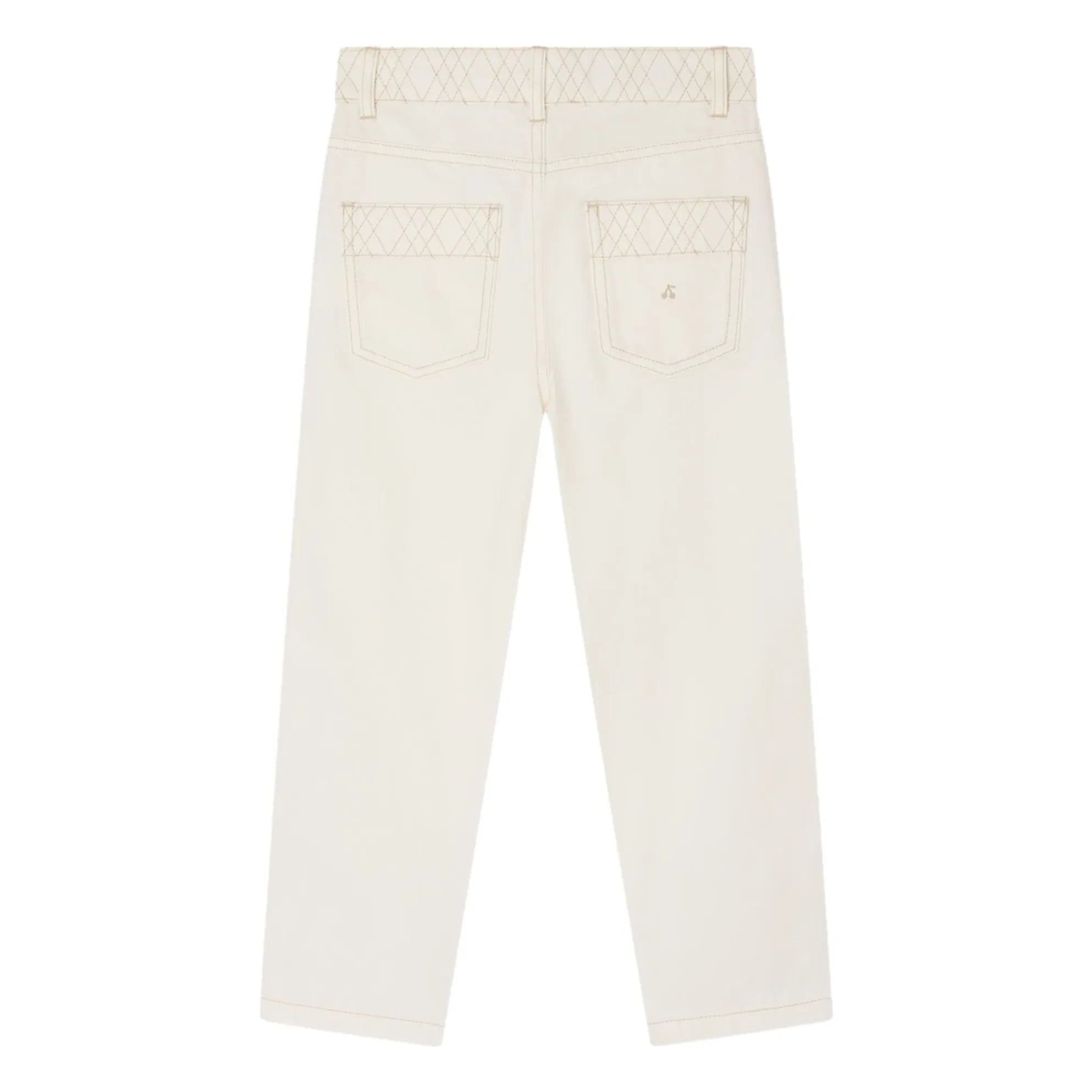 Bonpoint - Eloha Hose aus Bio-Baumwolle | Weiß