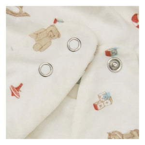 Cam Cam - Vintage Spielzeug Bandana Lätzchen - 2er Set | Beige