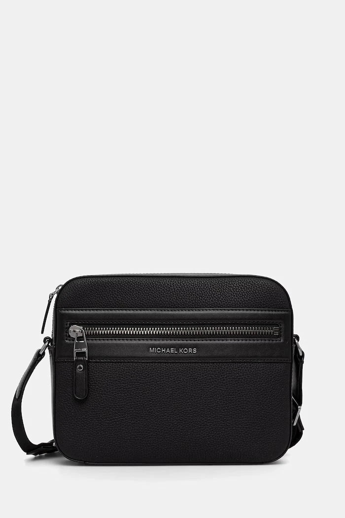 Michael Kors erkek suni deri omuz çantası