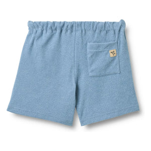 Wheat - Jersey-Shorts Kalle Bio-Baumwolle | Blau