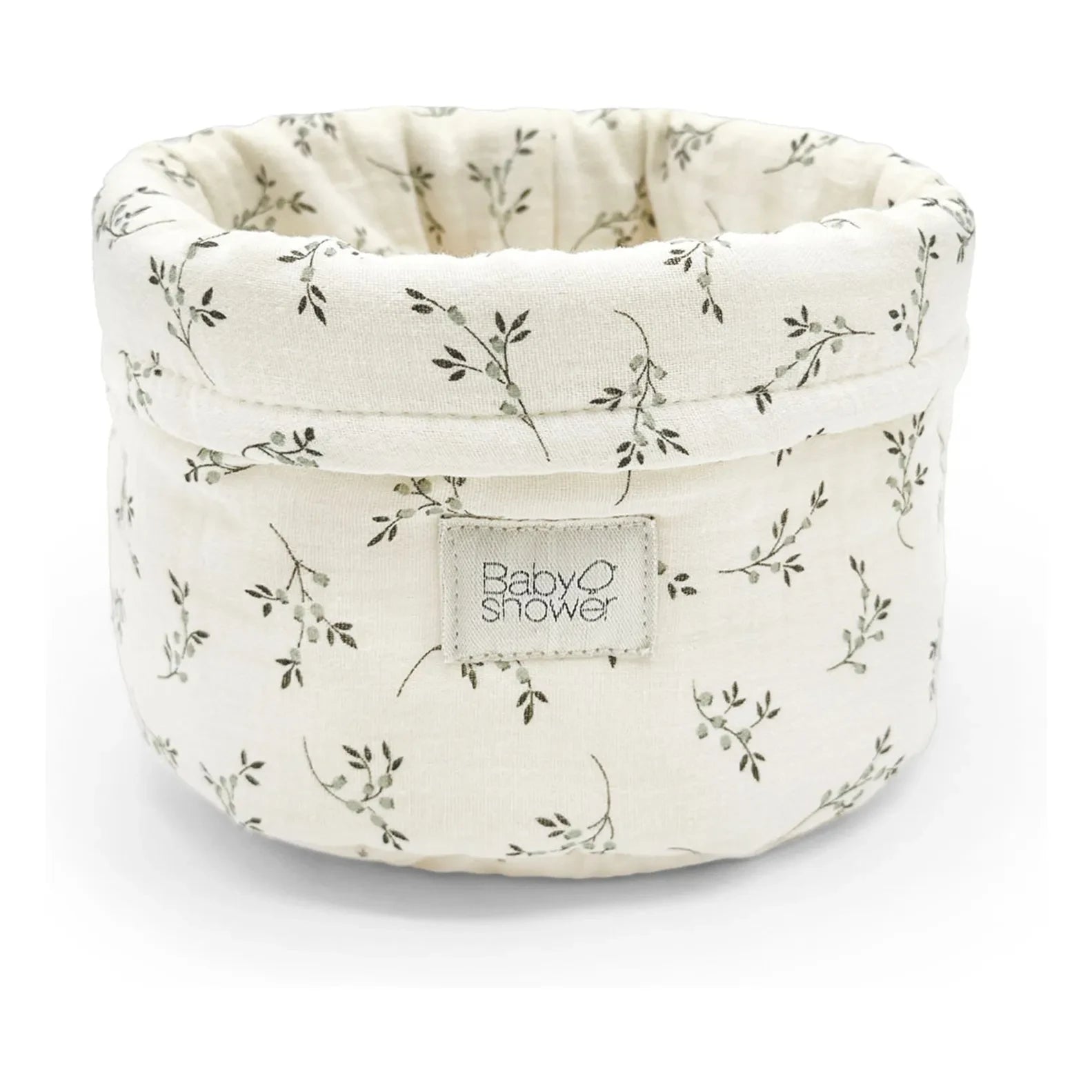 Babyshower - Oliver Bloom Aufbewahrungskorb | Ecru