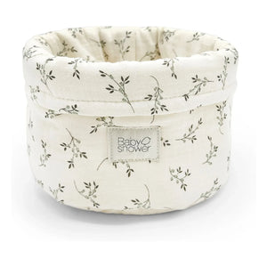 Babyshower - Oliver Bloom Aufbewahrungskorb | Ecru
