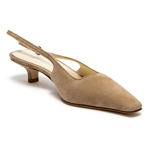 Odare - Anna Sweden Slingback | Taupe Braun