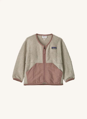 Patagonia - Shearling-Fleece-Jacke aus recyceltem Material | Mauve