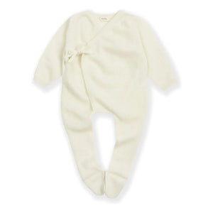 My Little Freckle - Babygrow Bio Kaschmir Strampler | Ecru