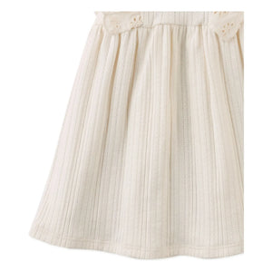Gingersnaps - Elowyn Besticktes Rüschenkleid | Ecru