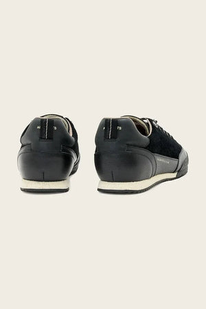 AllSaints Harri Od Low Top erkek deri sneaker