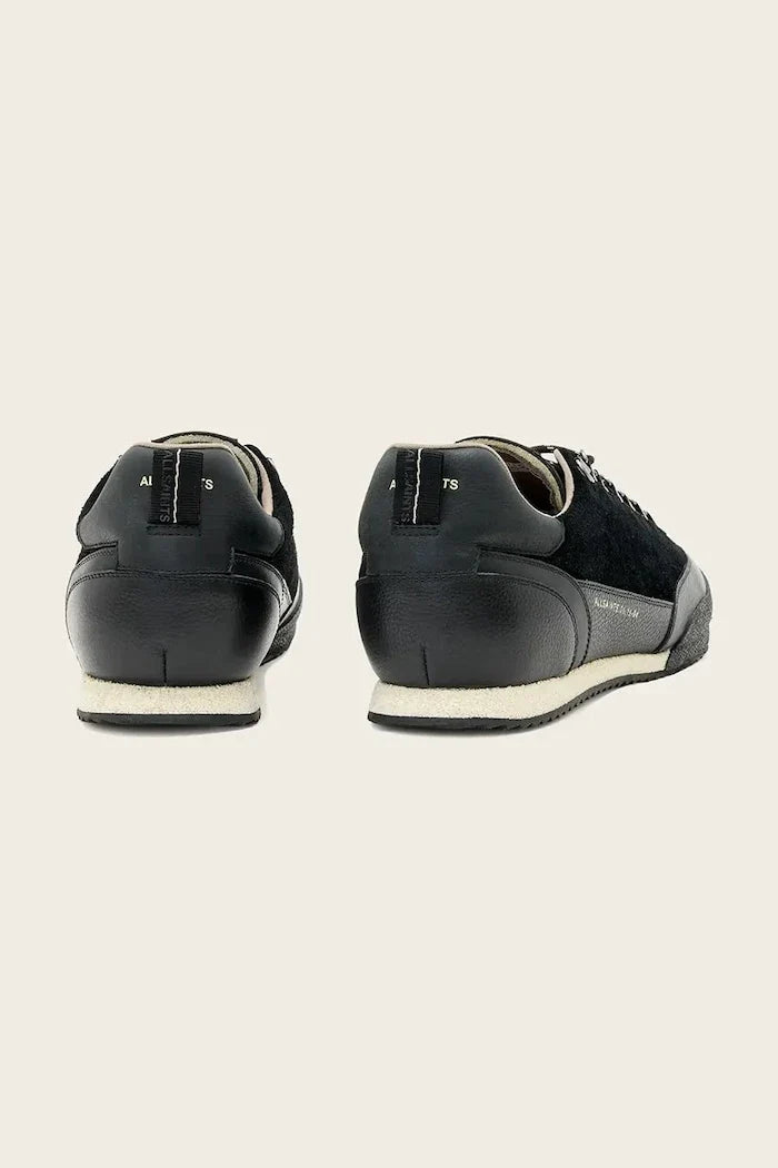 AllSaints Harri Od Low Top erkek deri sneaker