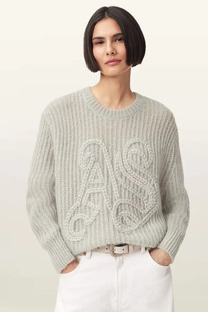 AllSaints Yünlü Kazak CHAIN