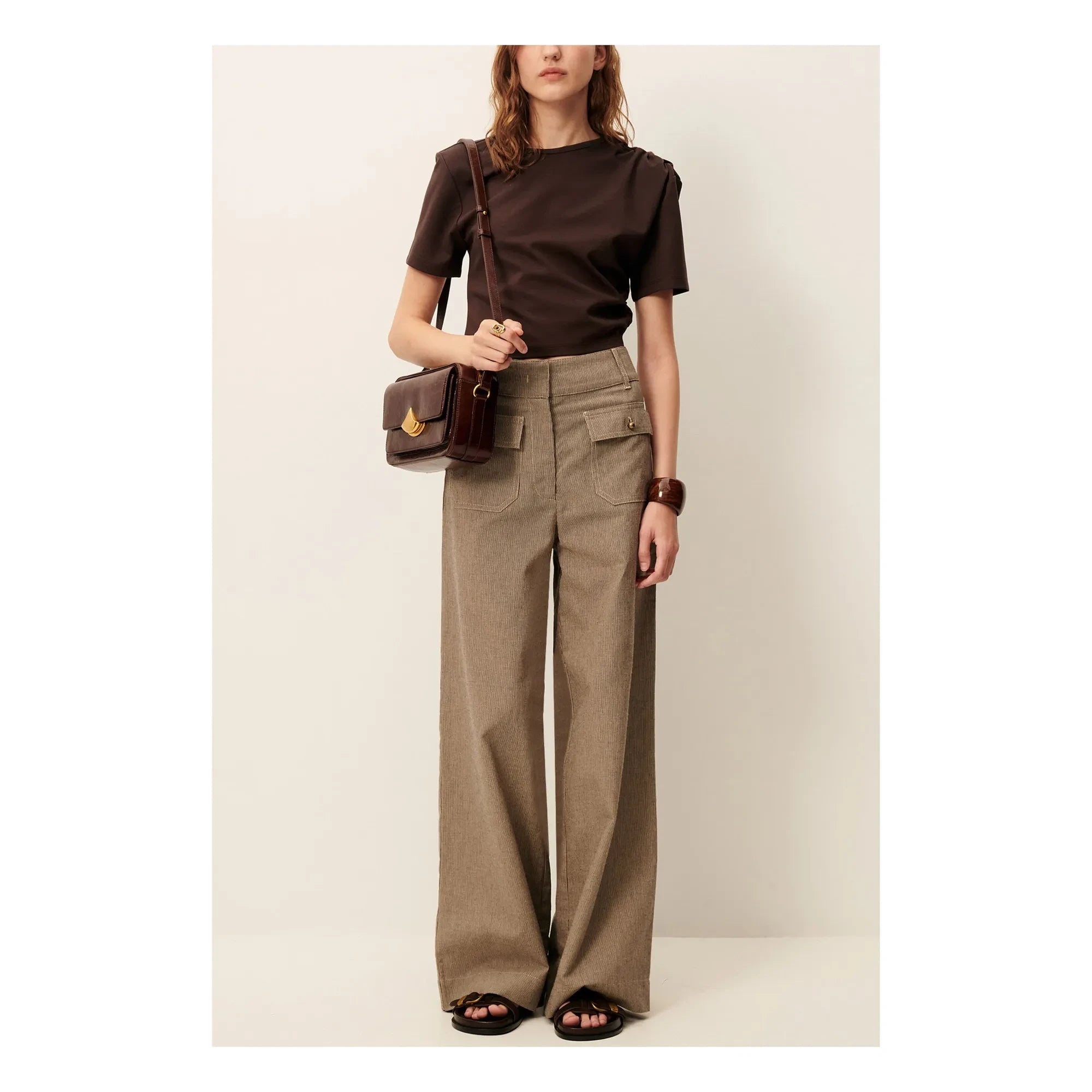 Sessùn - Manhaboo Gestreifte Jeans | Grau