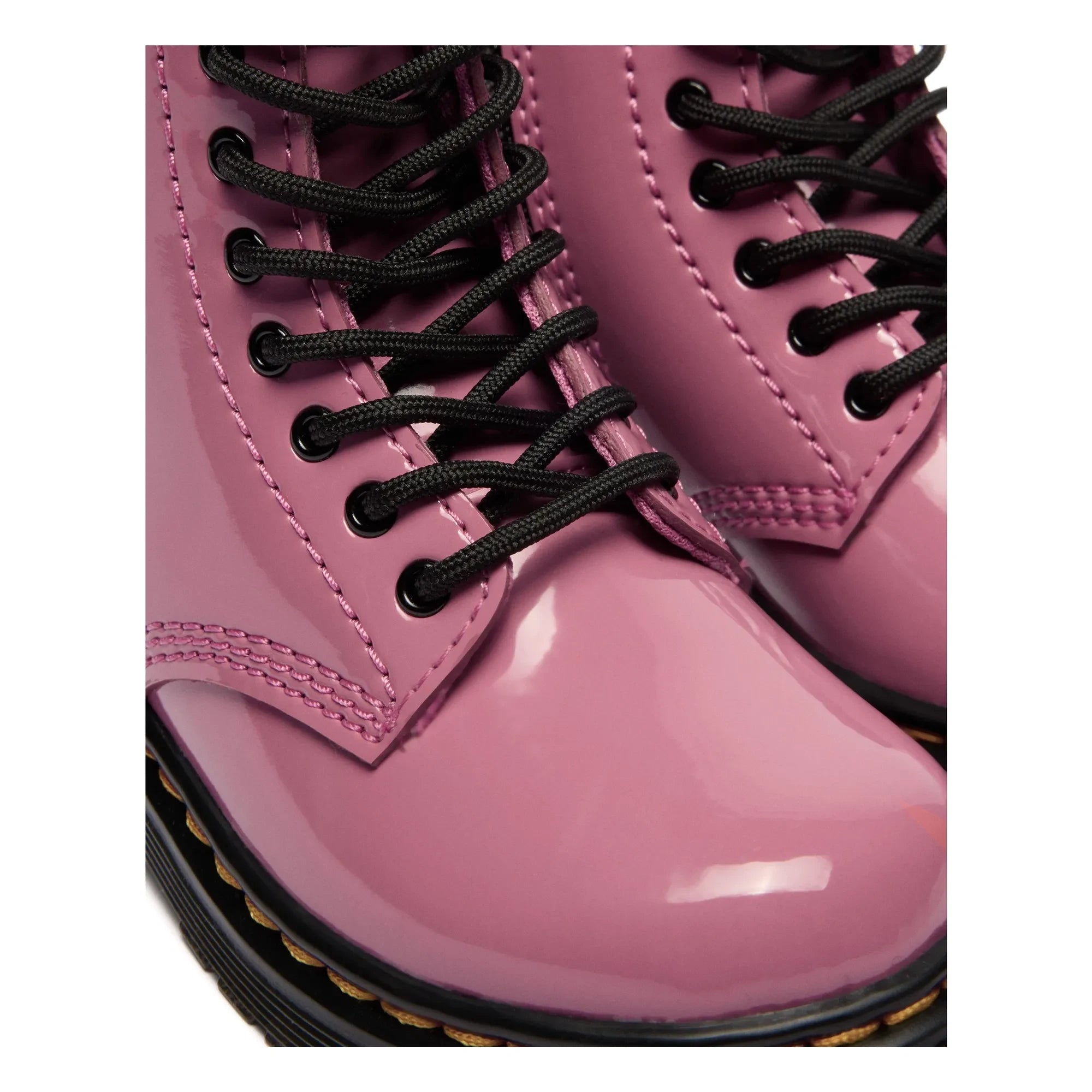 Dr Martens - 1460 J Patent Schnürstiefel | Rosa