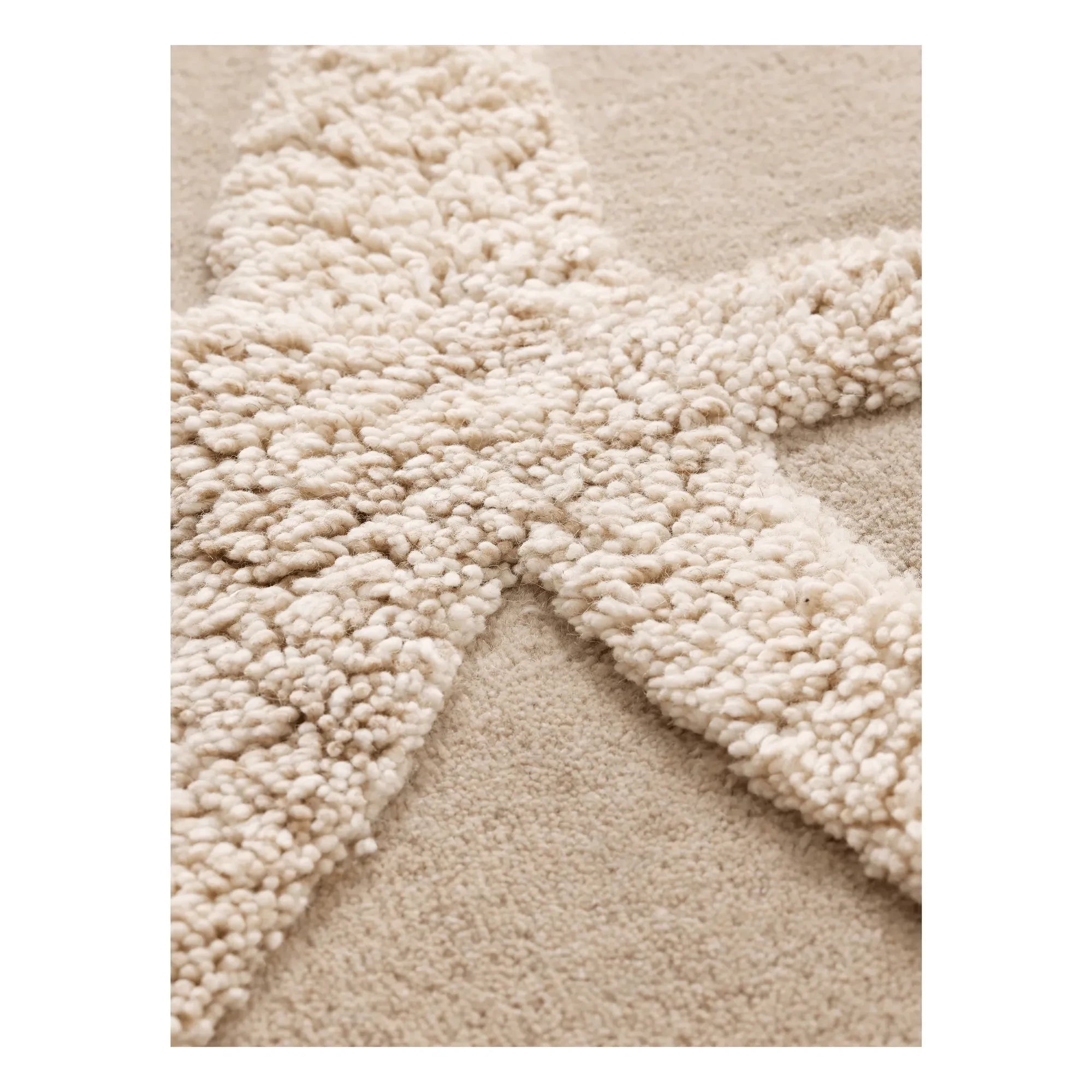 Ferm Living Kids - Kove Quasten Teppich | Sand