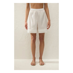 Faithfull the Brand - Filomena Baumwollshorts | Weiß