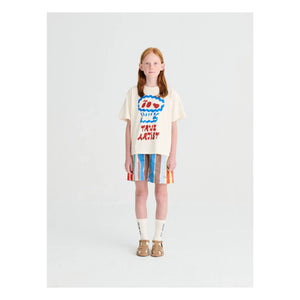 True Artist - Gestreifte Shorts | Blau