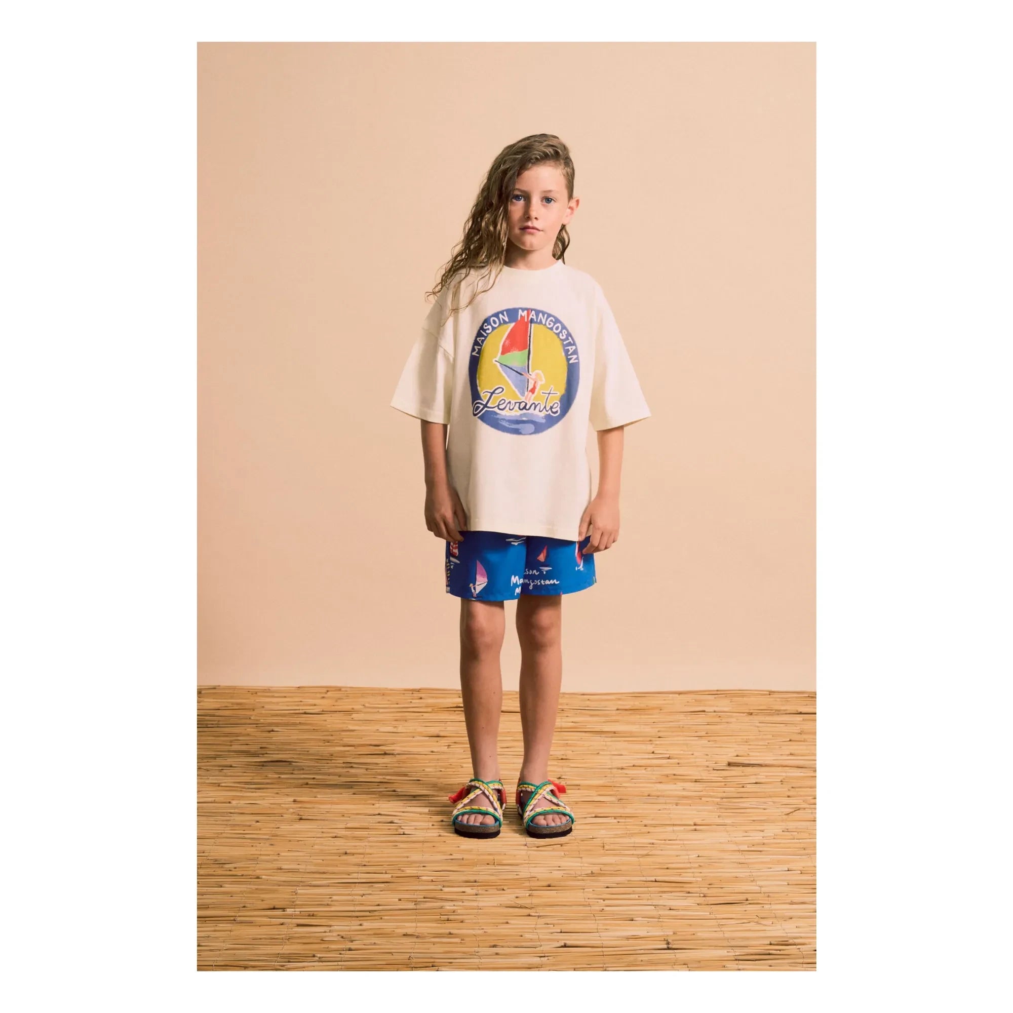 Maison Mangostan - Levante T-Shirt | Hellgelb