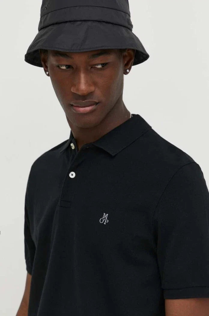 Marc O'Polo T-Shirt mit Kragen aus Baumwolle