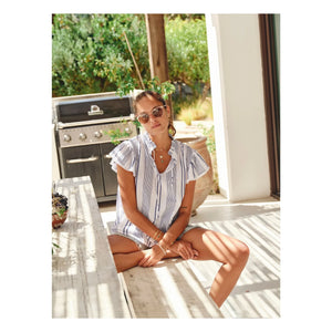 M.A.B.E. - Eleni Bluse | Blau