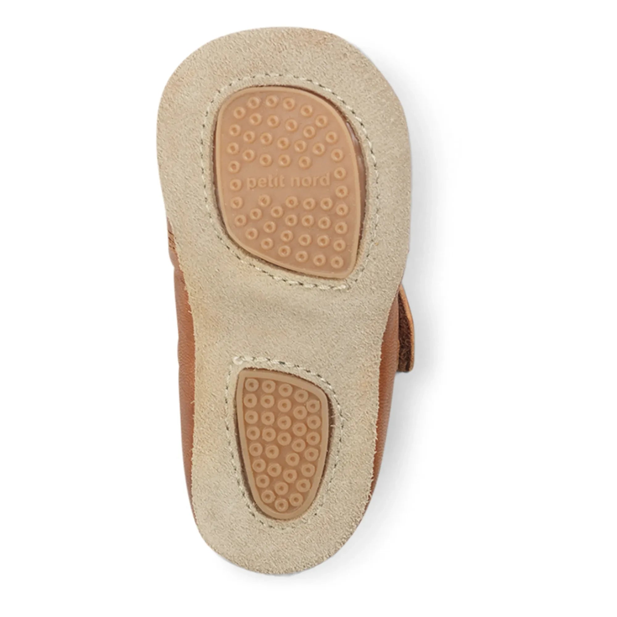 Petit Nord - Velcro-Booties | Cognac