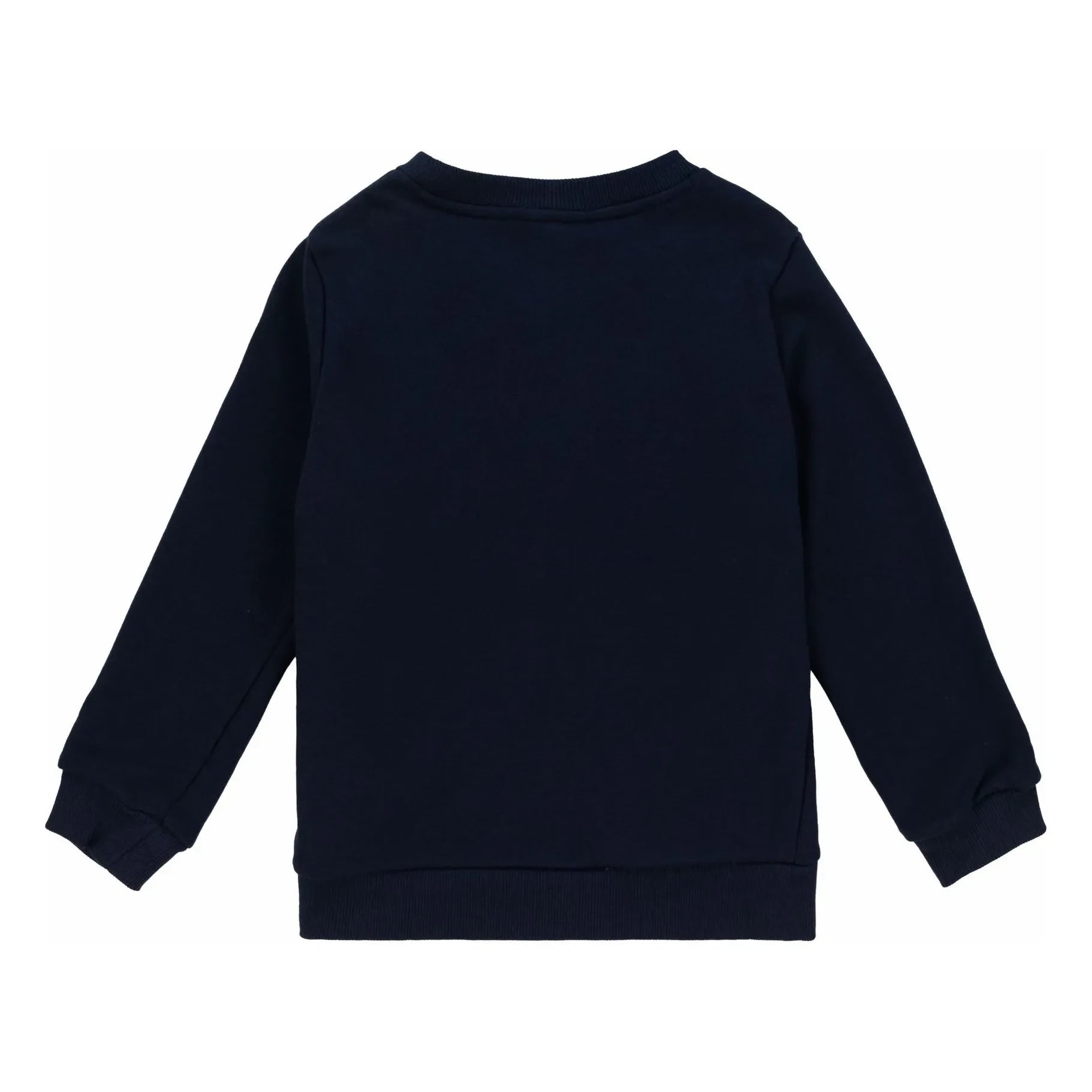 Lacoste – Organischer Baumwoll-Logo-Frottee-Sweatshirt | Marine