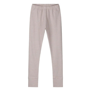 Gray Label - Gestreifte Leggings Mini Bio-Baumwolle | Flieder