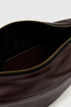 AllSaints kadın deri crossbody çanta