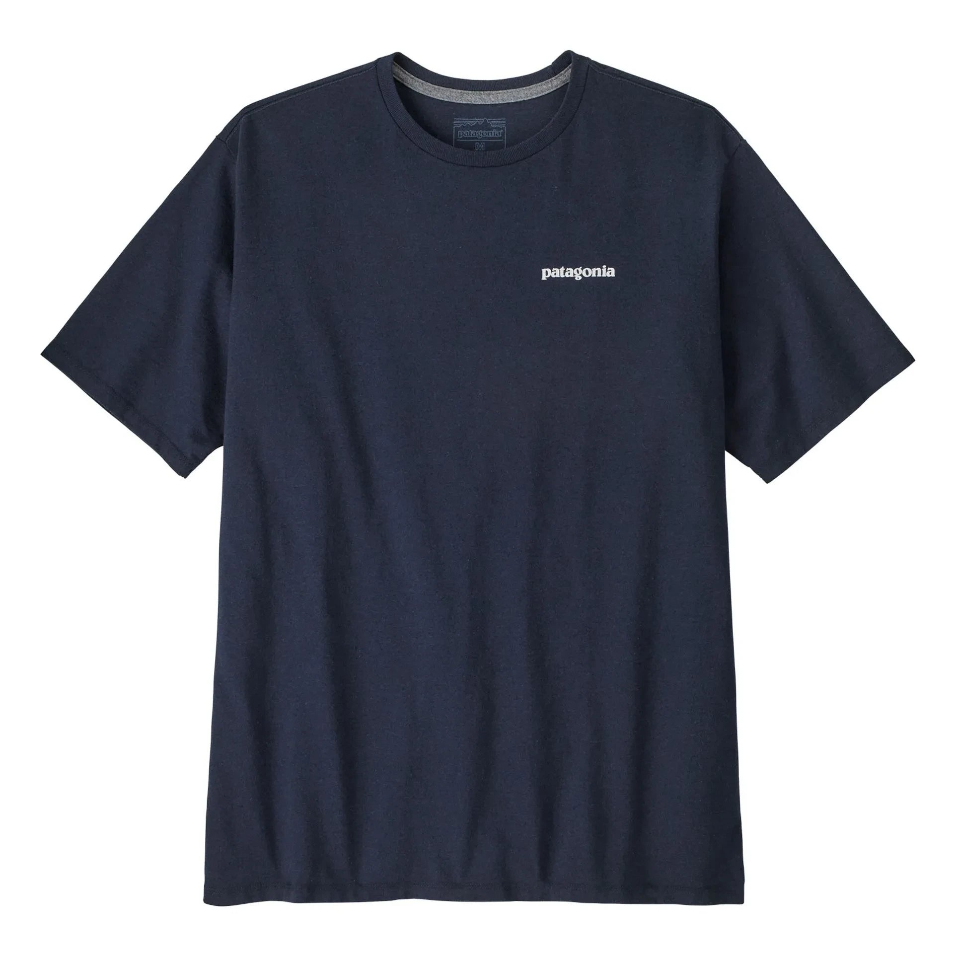 Patagonia - T-shirt P-6 Logo Sorumlu Geri Dönüştürülmüş lifler | Mavi