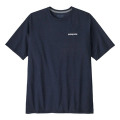 Patagonia - T-shirt P-6 Logo Sorumlu Geri Dönüştürülmüş lifler | Mavi