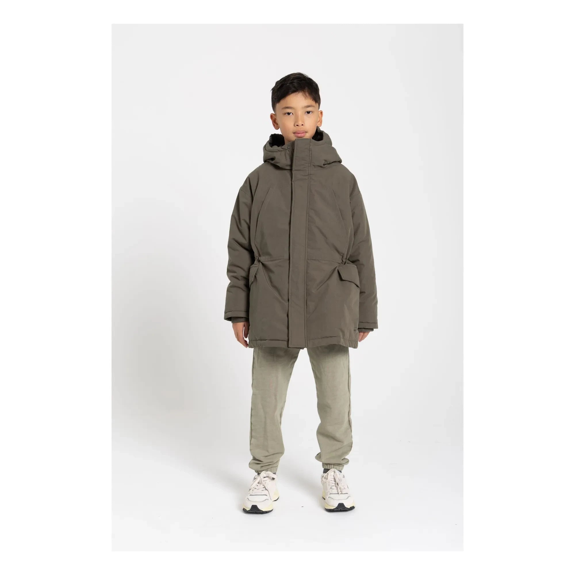 Hundred Pieces - Parka mit Eulen-Futter | Khaki