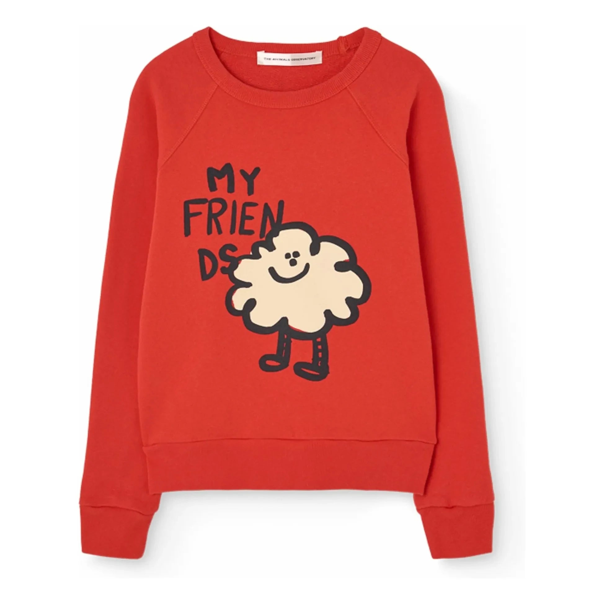The Animals Observatory - Sweatshirt Shark My Friends | Rot