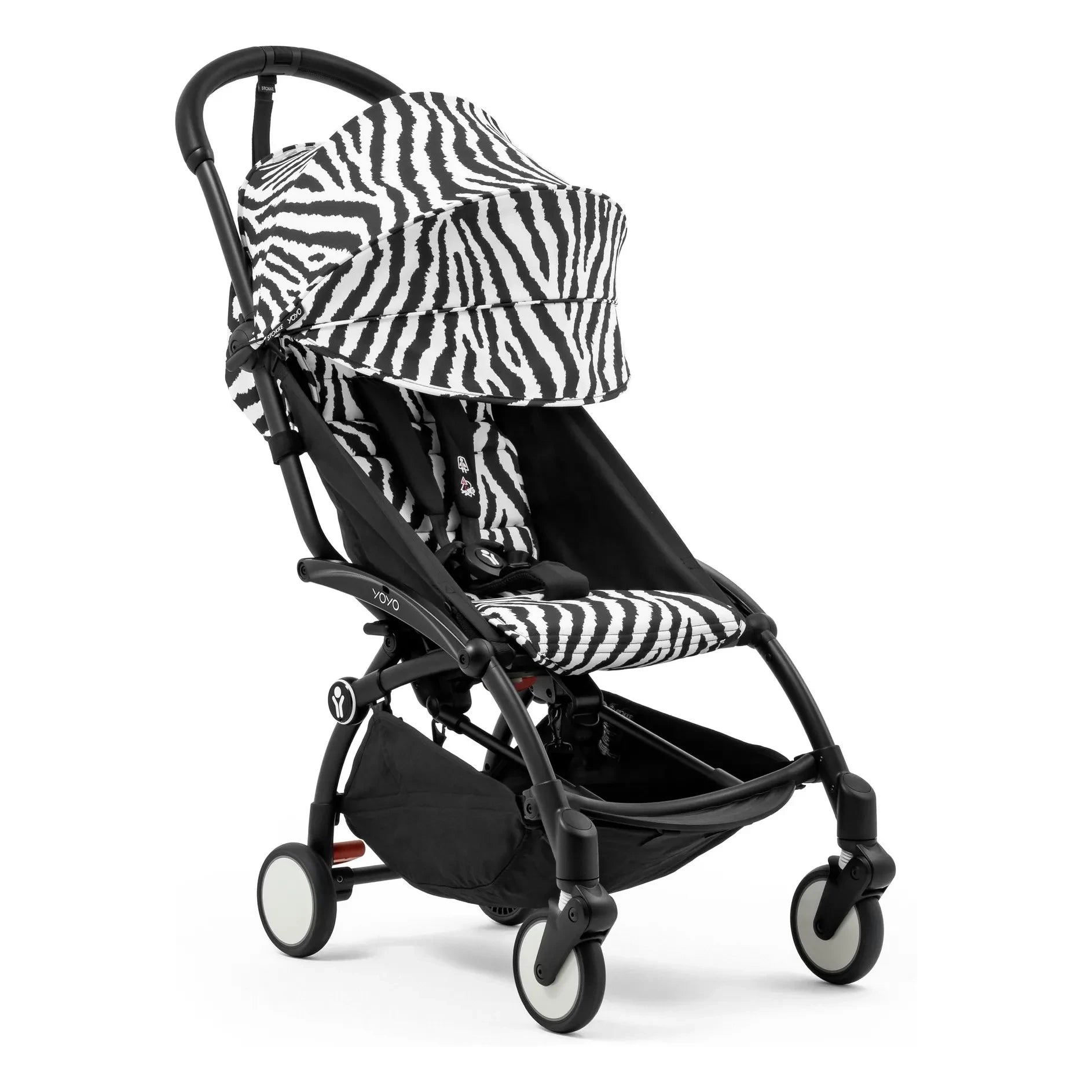 Stokke® - YOYO³ 6+ Buggy Black Gestell | Zebra