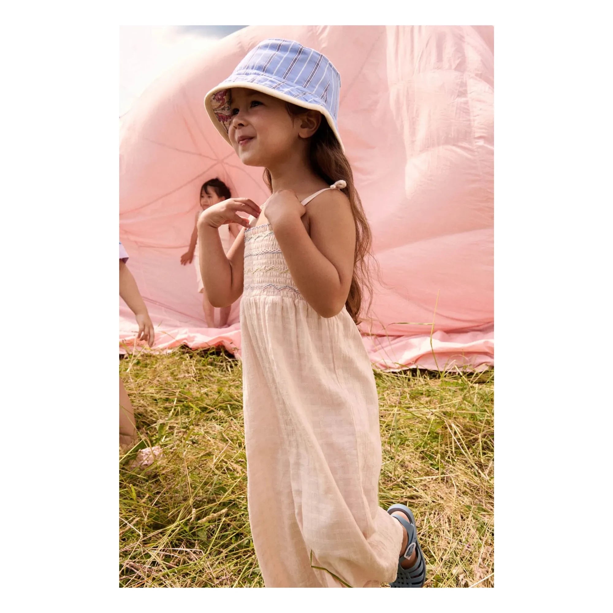 Louise Misha - Morli Texturierter Strampler | Creme