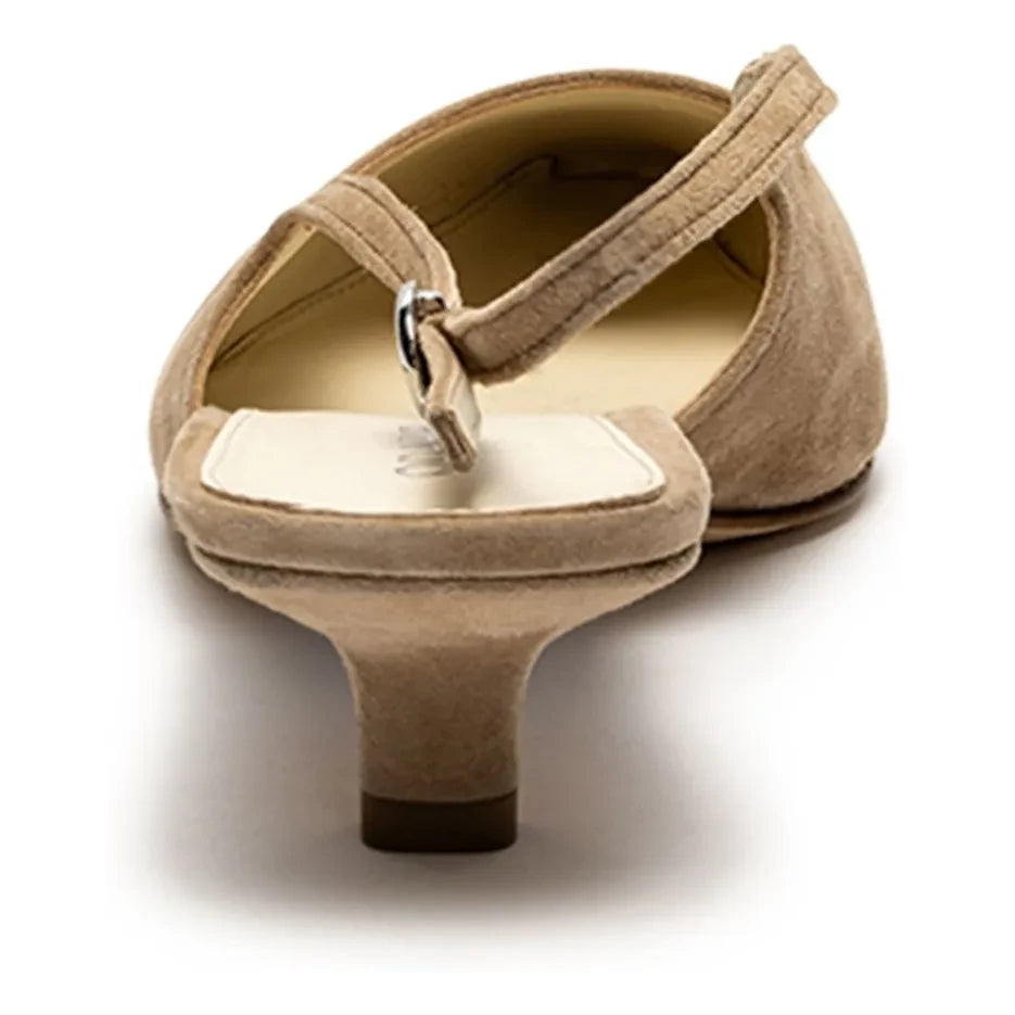Odare - Anna Sweden Slingback | Taupe Braun