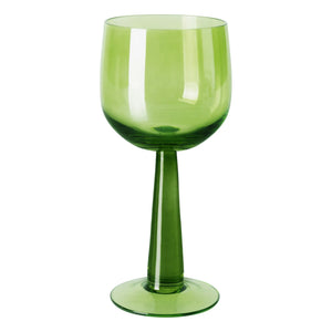 HKliving - The Emeralds Gläserset - 4-teilig | Gelbgrün