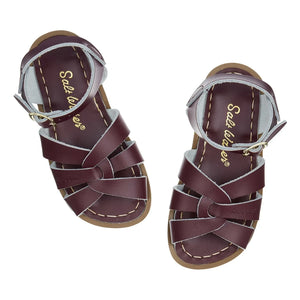Salt-Water - Original wasserdichte Ledersandalen | Bordeaux