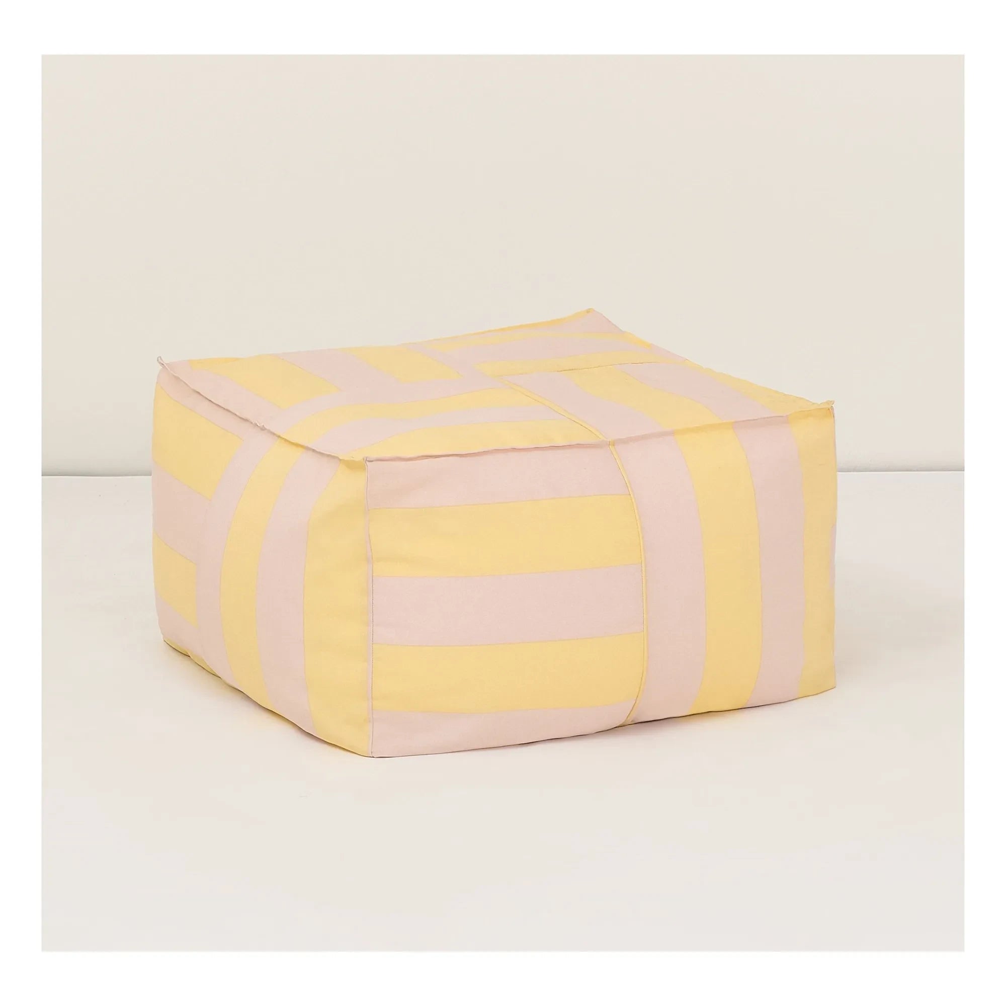 Nobodinoz - Outdoor Ottoman Pouf Otto | Gelb