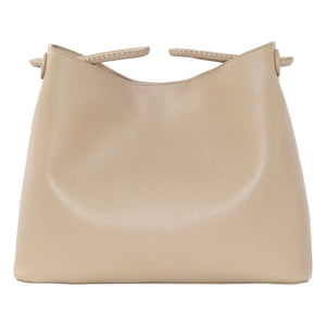 Elleme - Vosges Genarbtes Leder Tasche | Staubig Braun